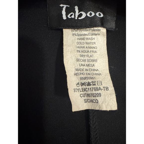 VTG Taboo Babydoll Dress Small Runs Smaller Y2K Whimsigoth Babydoll Stretchy - Picture 7 of 10